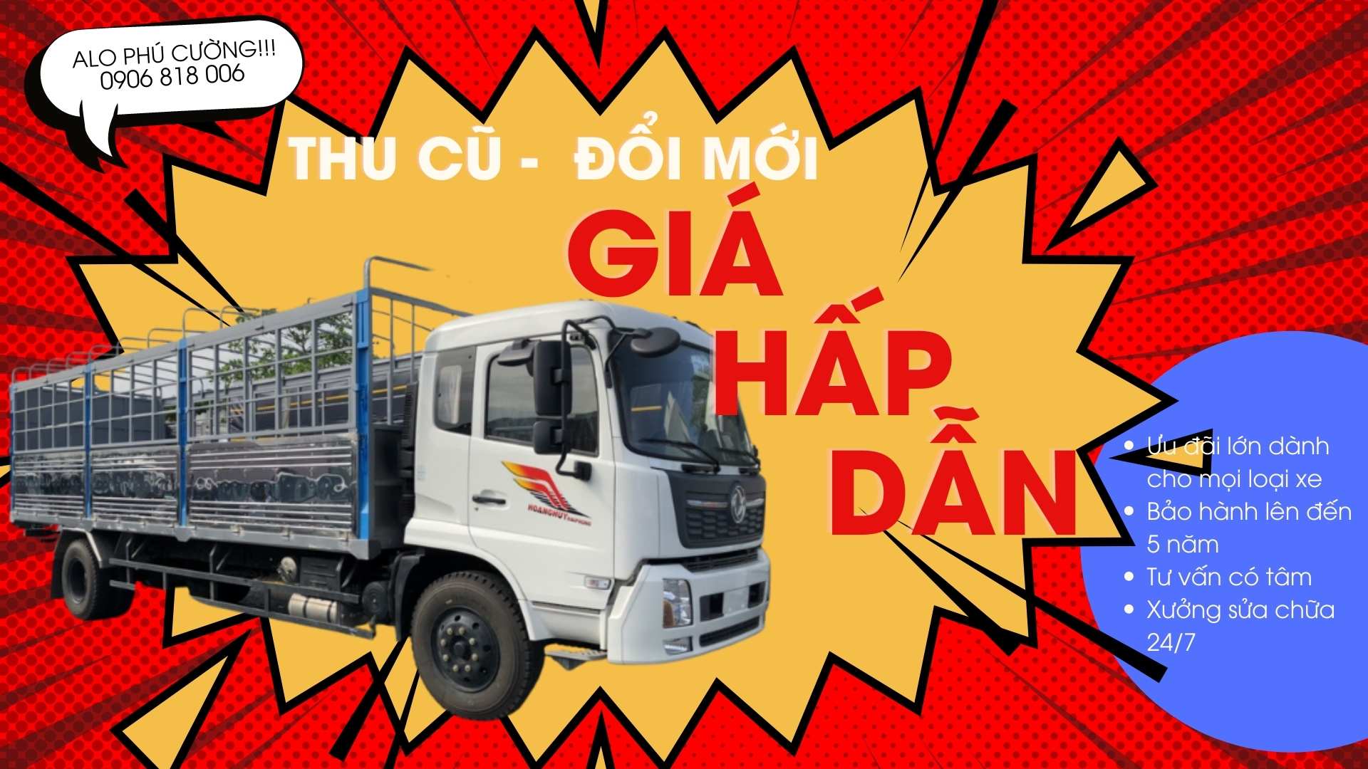 Xe tải dongfeng 7 tấn