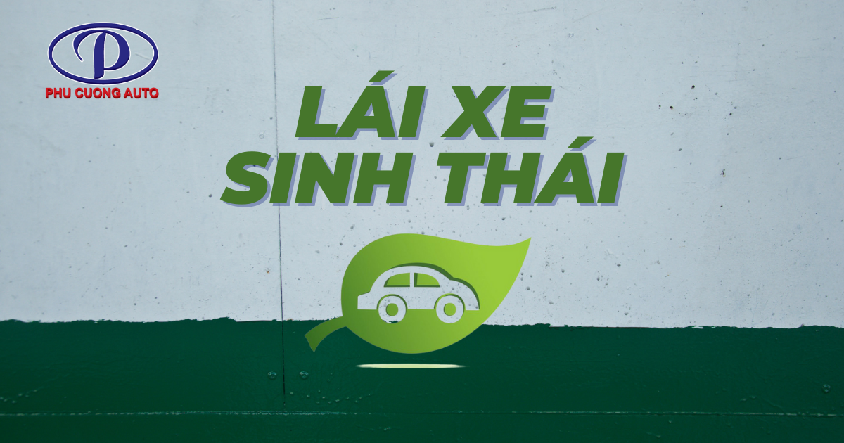 Lái xe sinh thái: Mới lạ mà cực hữu ích