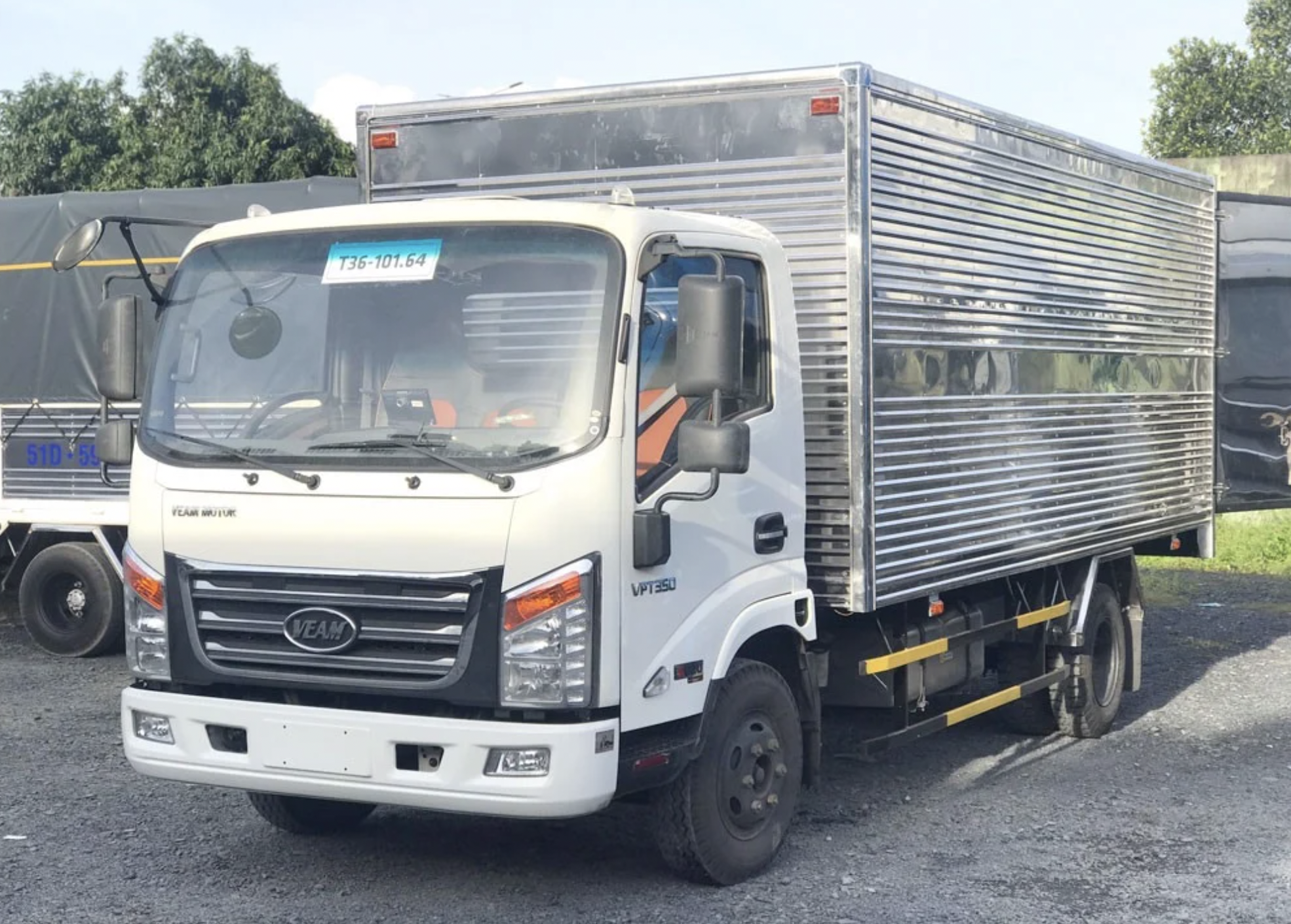Xe tải Veam 3t5 với thùng 4m9 tại Phú Cường Auto