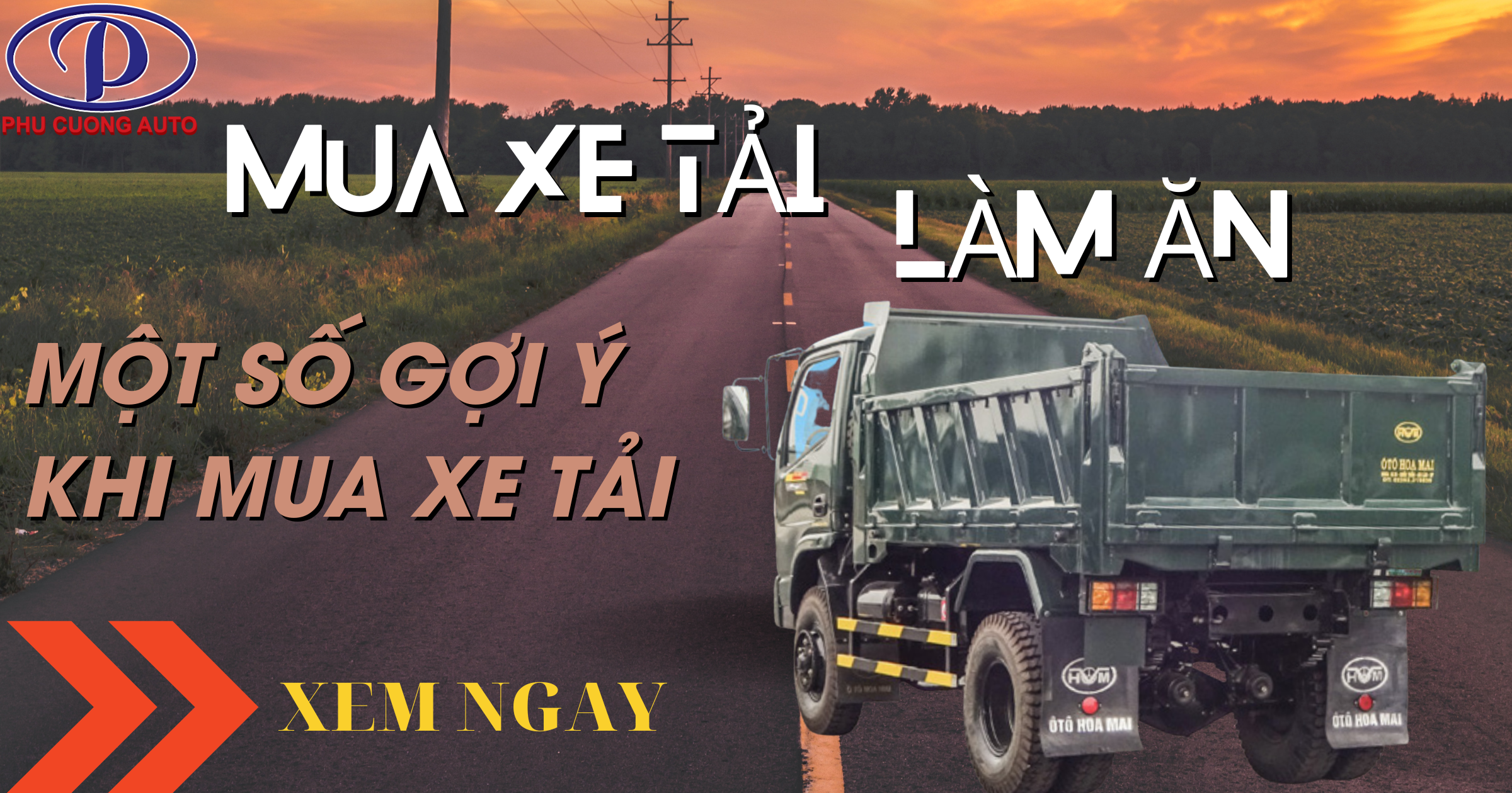 MUA XE TẢI LÀM ĂN