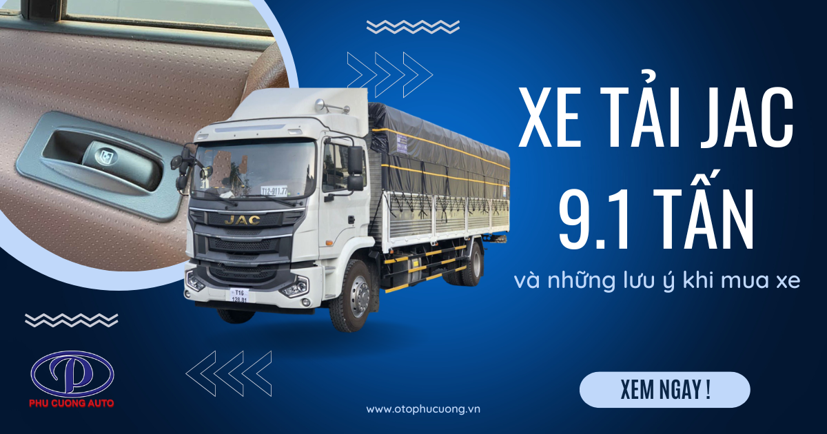 Xe tải Jac 9.1 tấn