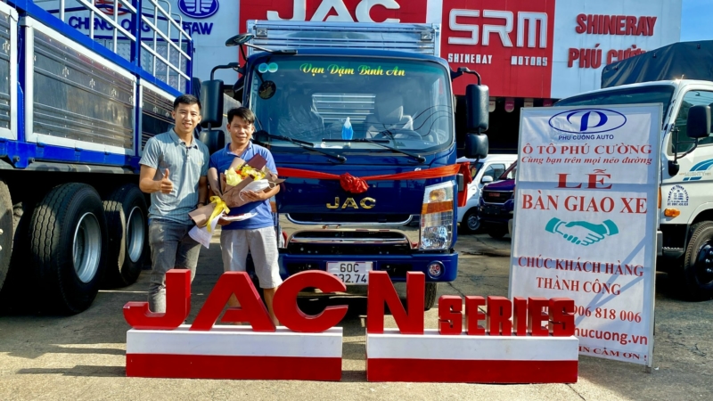 Gia đình chị Nguyễn Thị Thuý mua xe JAC N350 Plus