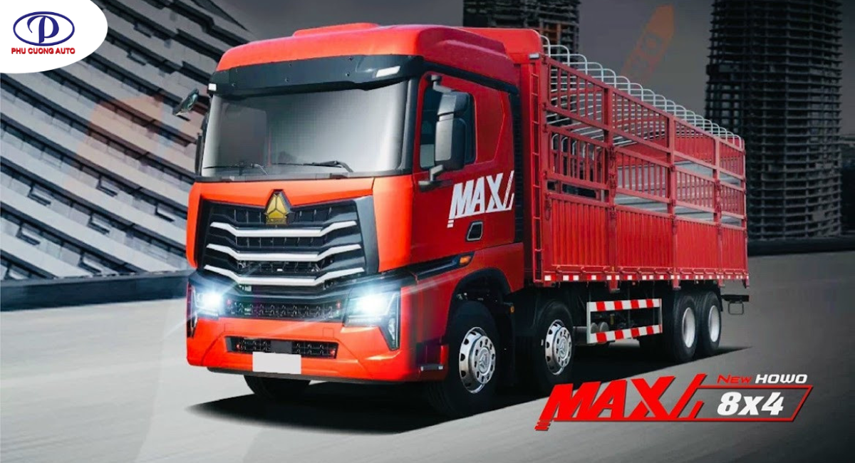 Xe Tải Howo Max 4 Chân 17 tấn 5