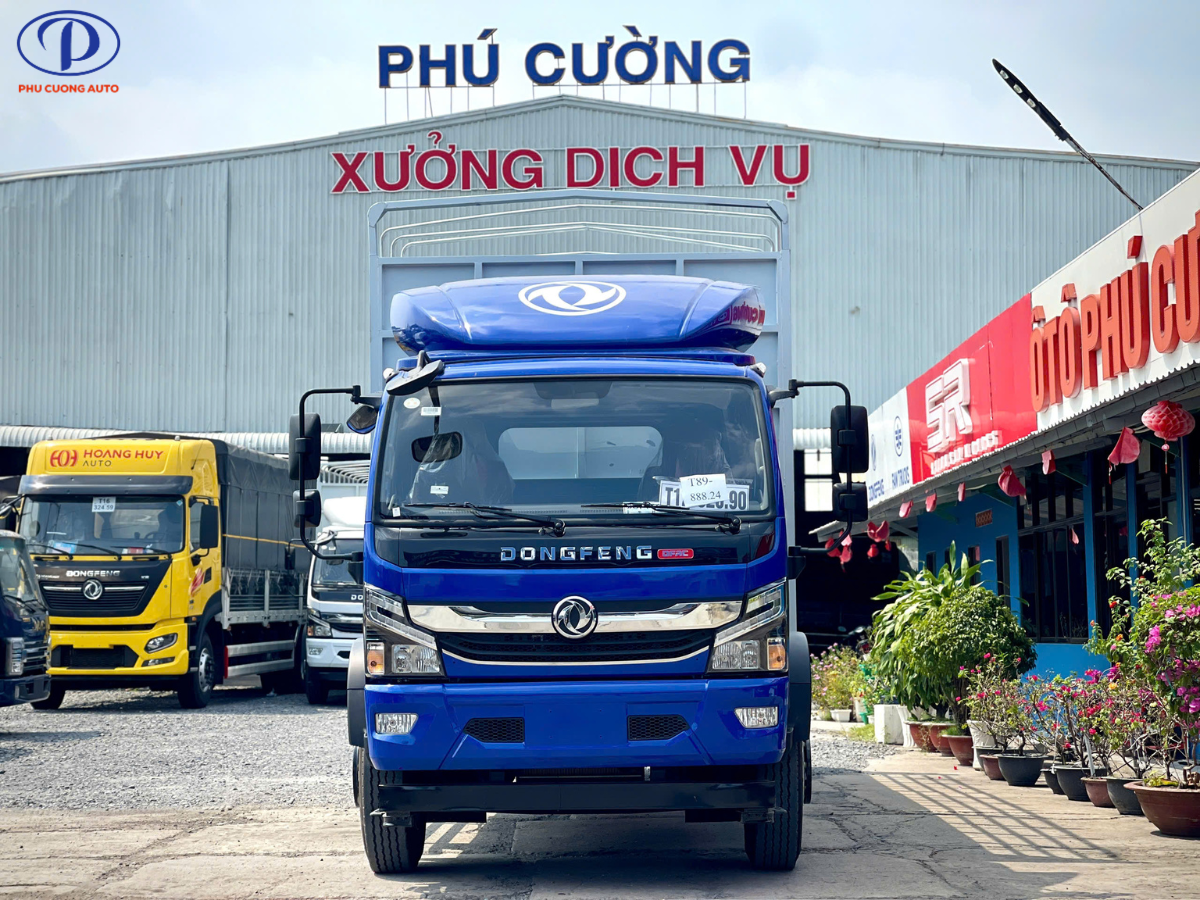 xe tải dongfeng captain C thùng bạt