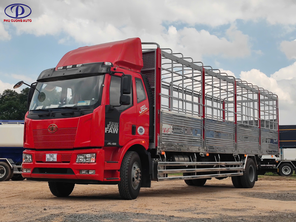 bảo hành xe faw j6L thùng bạt bửng nâng