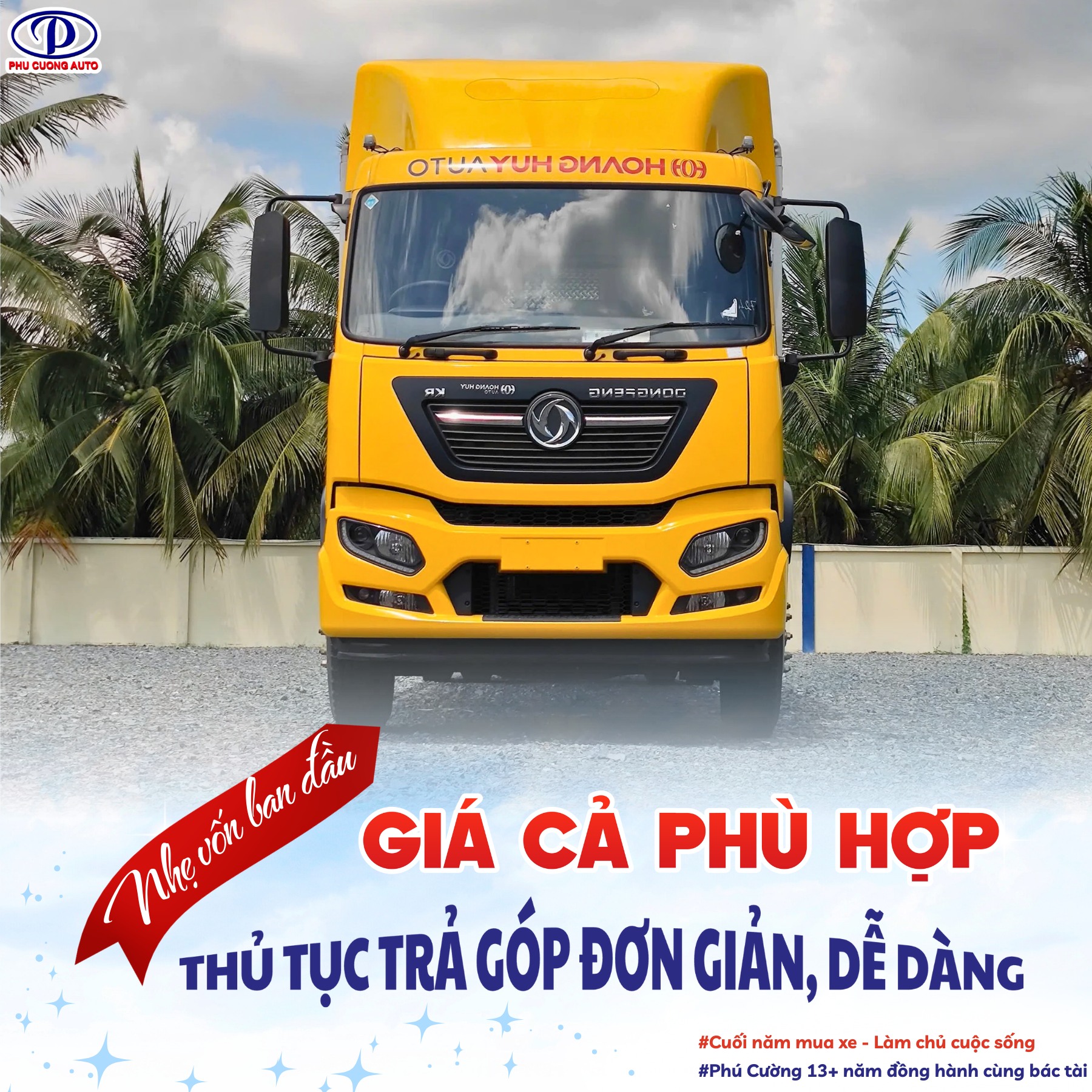 Dongfeng KR180 có mức giá tốt tại Ô tô Phú Cường Xe Dongfeng KR180 tại showroom Ô tô Phú Cường đang có mức giá tốt