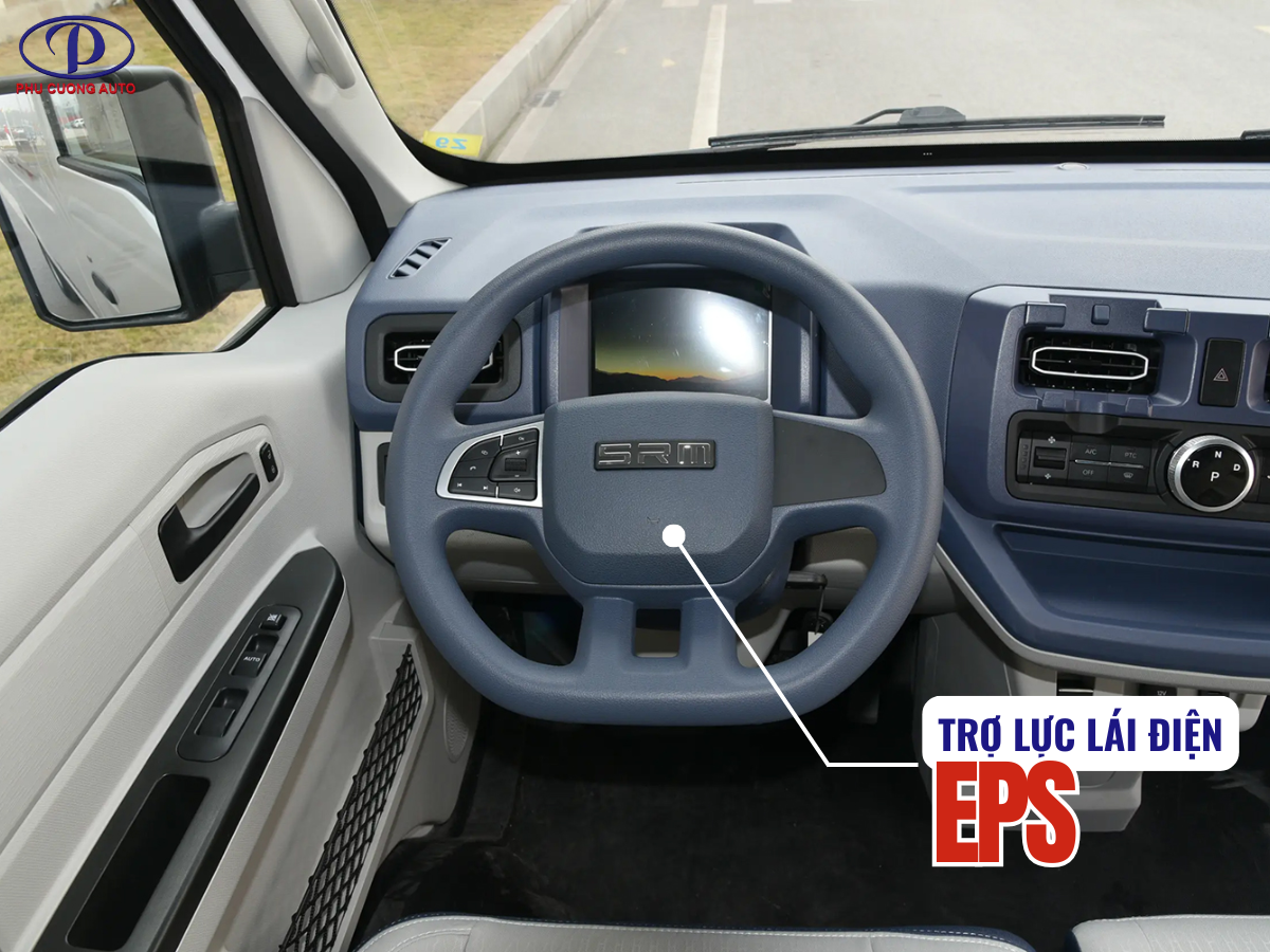 trợ lực lái xe van điện srm ev