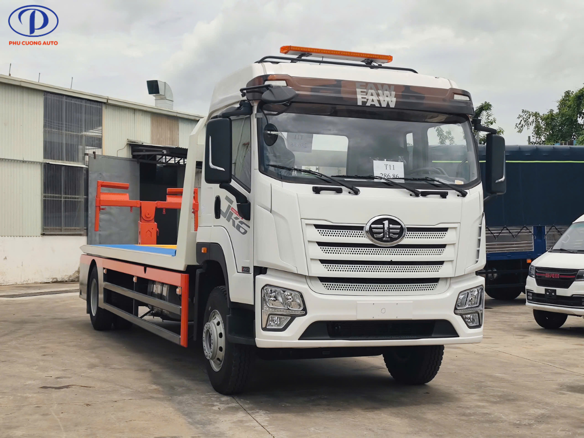 lợi thế xe kéo chở xe faw jk6 5.15 tấn