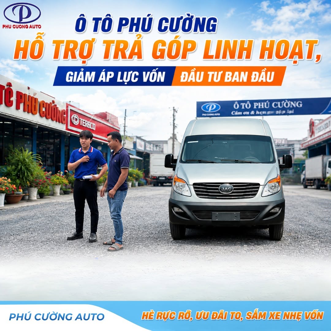 hỗ trợ mua xe tải mới trả góp