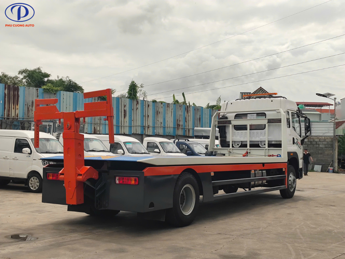 kích thước xe kéo chở xe faw jk6