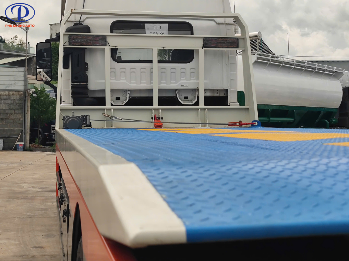 sàn trượt chở xe faw jk6