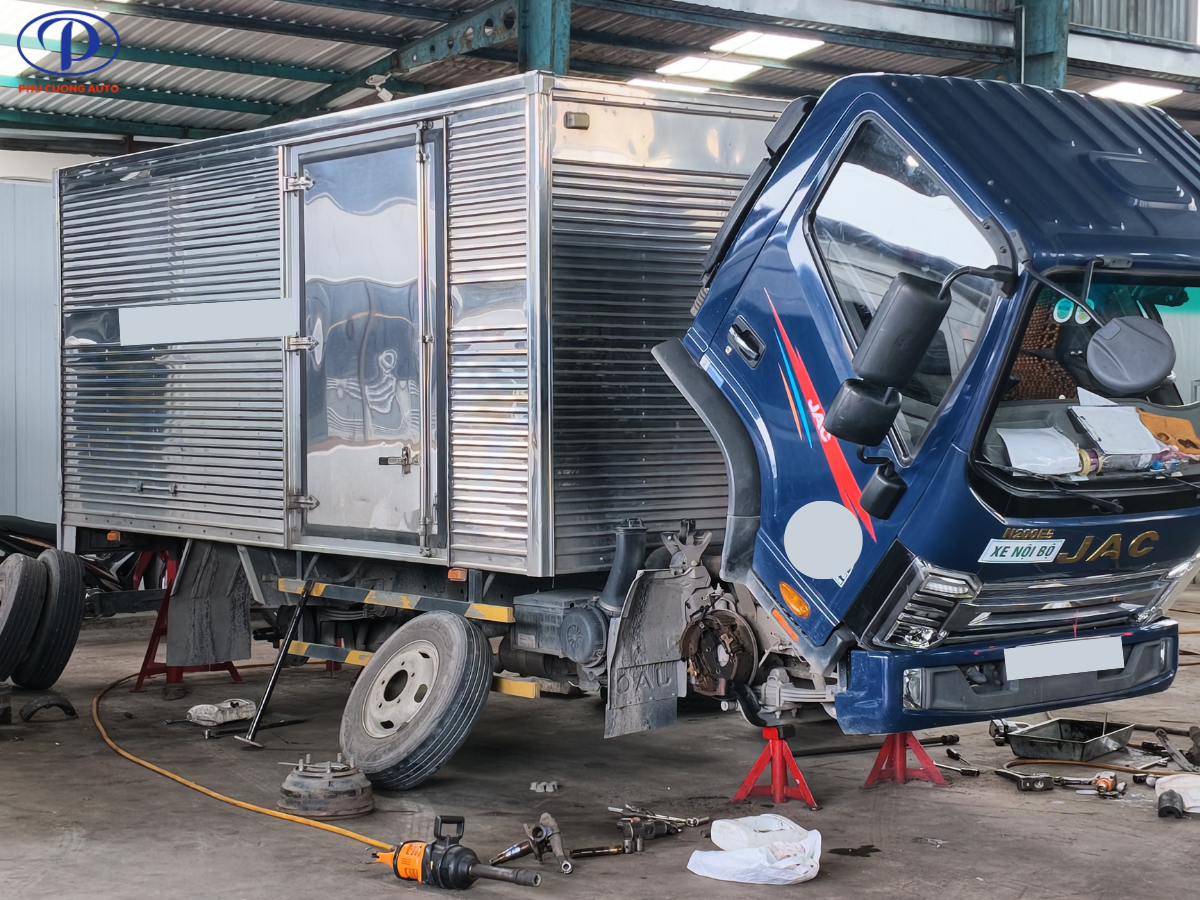 mua xe tải cũ đội chi phí bảo dưỡng