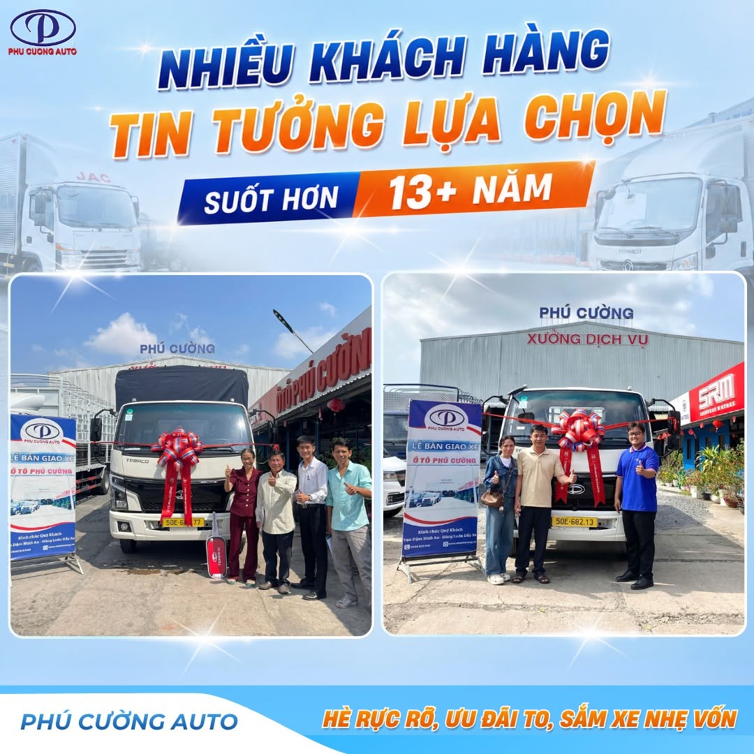 mua xe tải mới tại ô tô phú cường