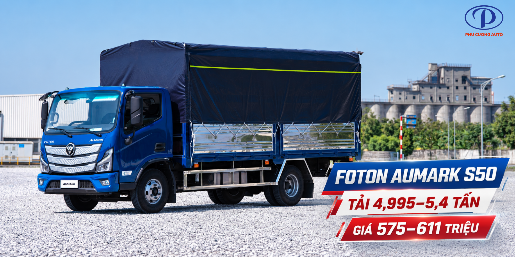 xe tải Foton Aumark S50 gần 5 tấn