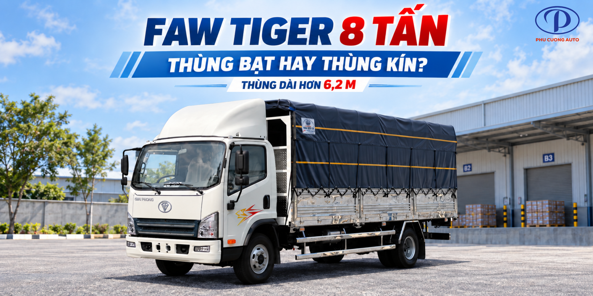 xe tải FAW Tiger 8 tấn