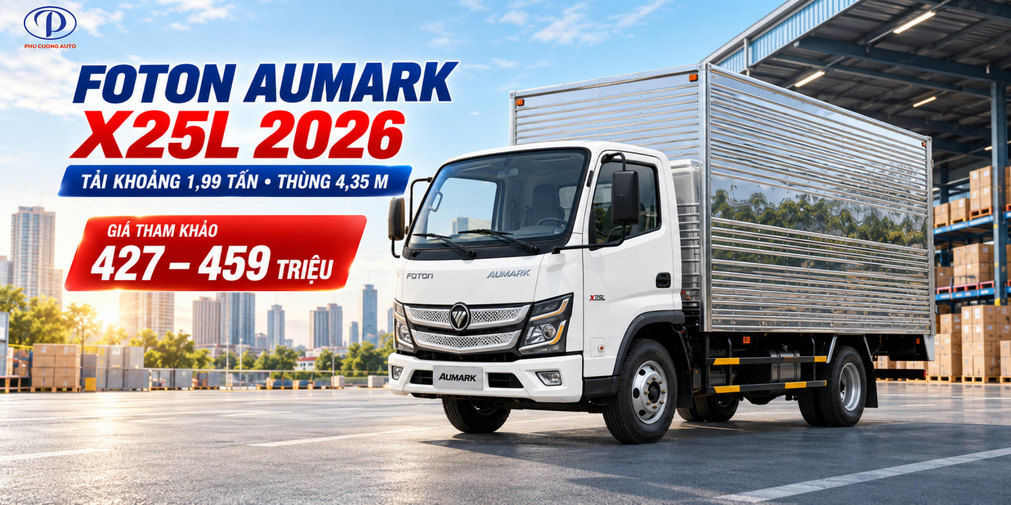 xe tải Foton Aumark X25L 2026