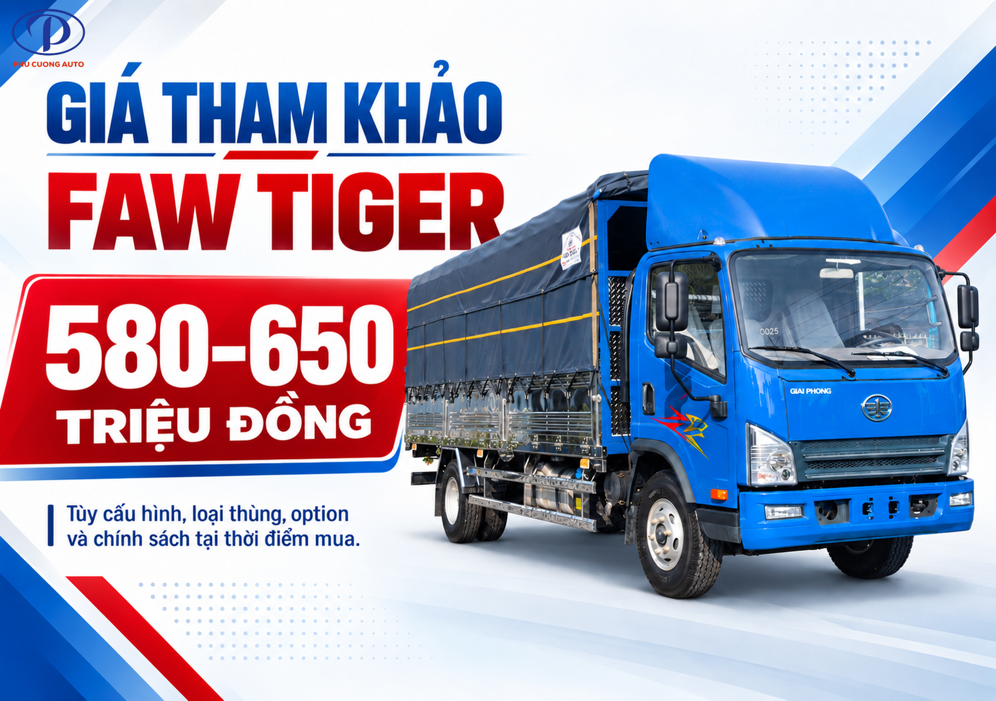 giá FAW Tiger 8 tấn