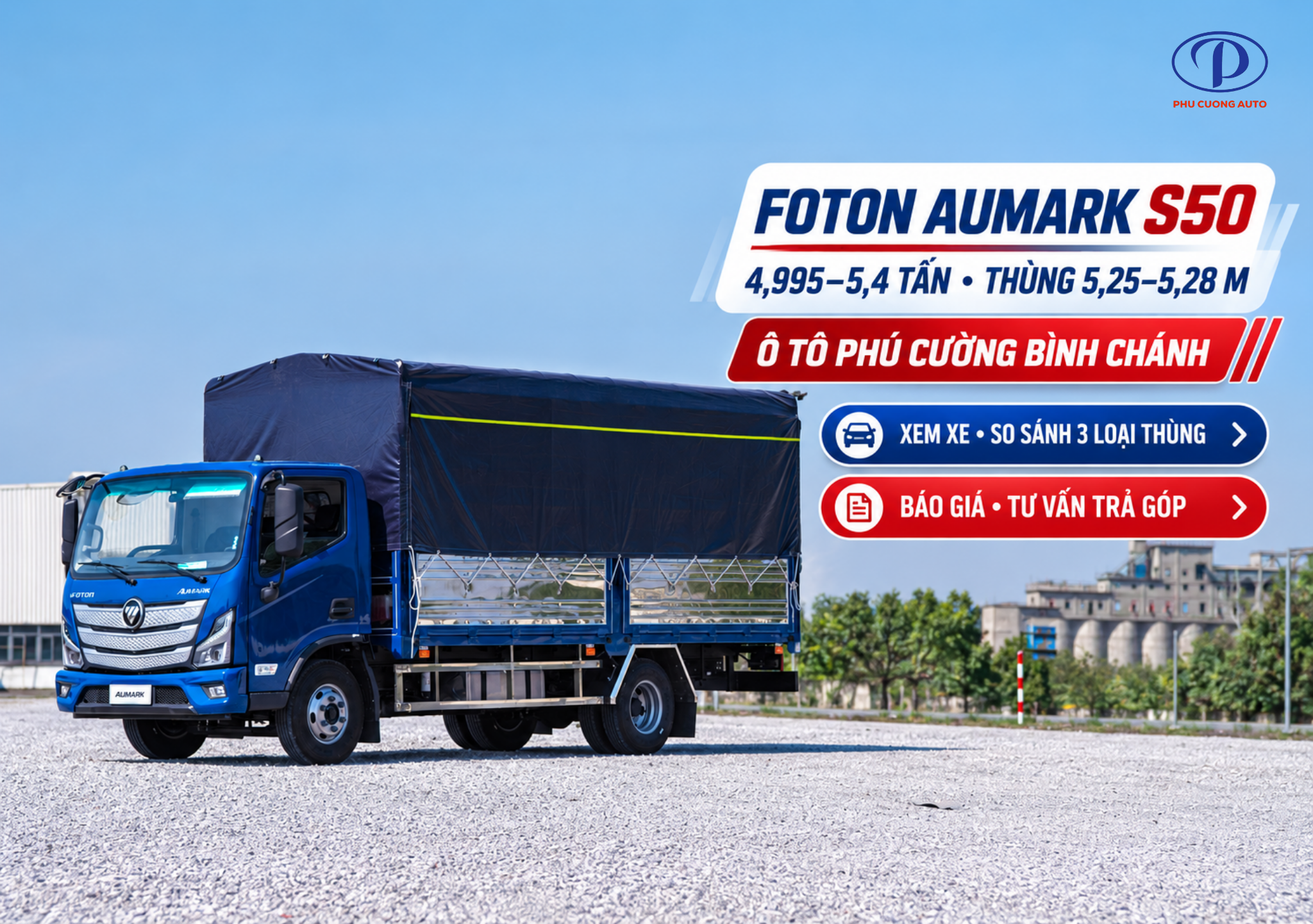 mua Foton Aumark S50 tại Ô Tô Phú Cường Bình Chánh