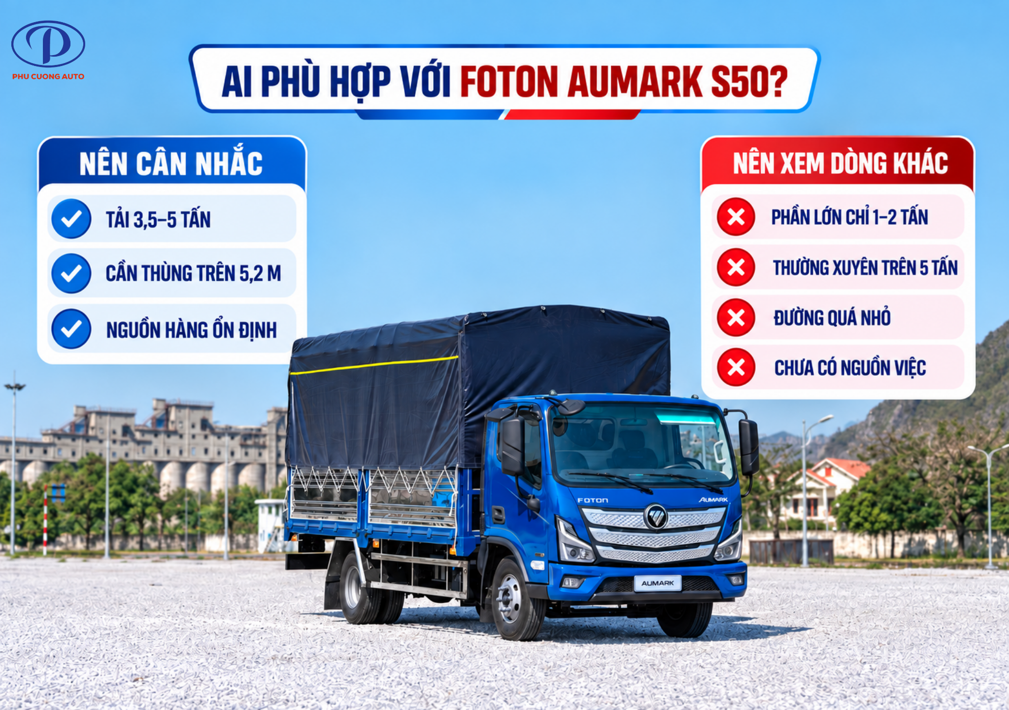 ai nên mua Foton Aumark S50