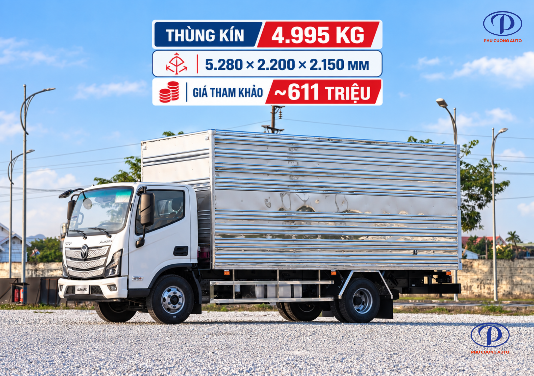 Foton Aumark S50 thùng kín