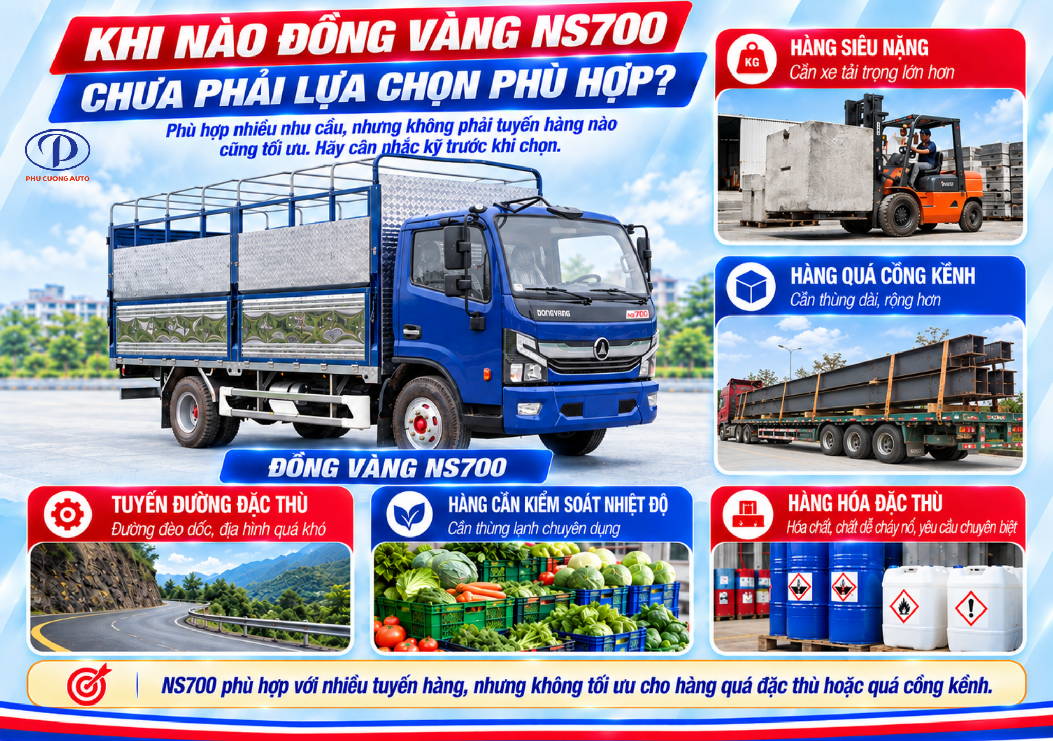 khi nào không nên chọn Đồng Vàng NS700