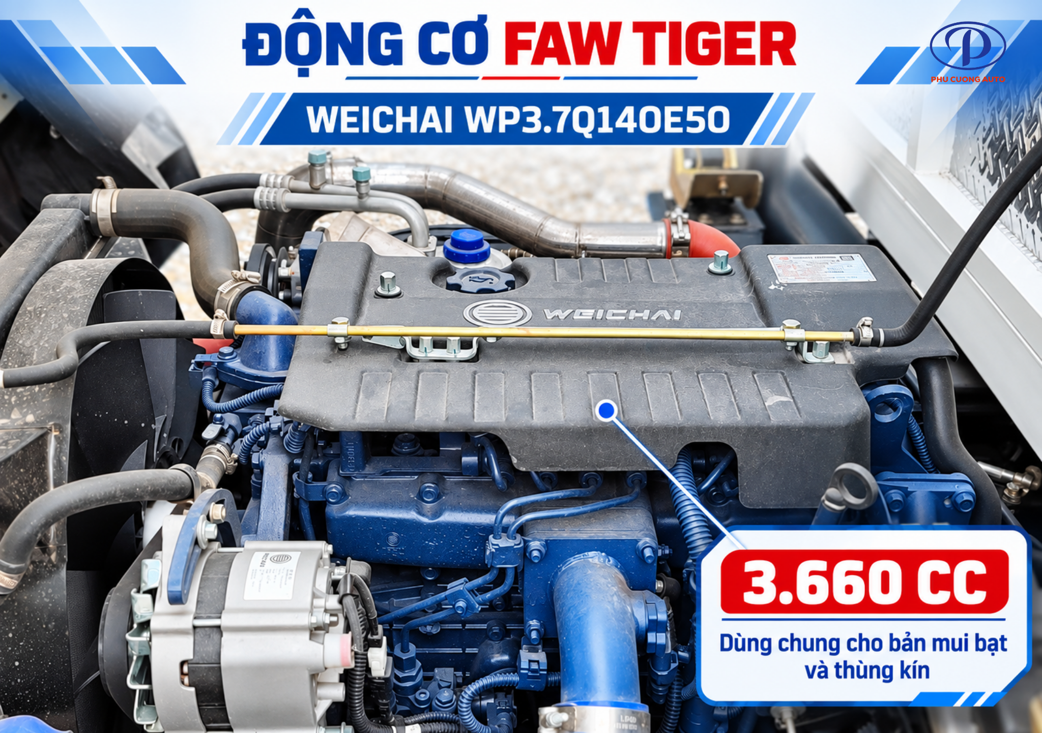 động cơ Weichai FAW Tiger