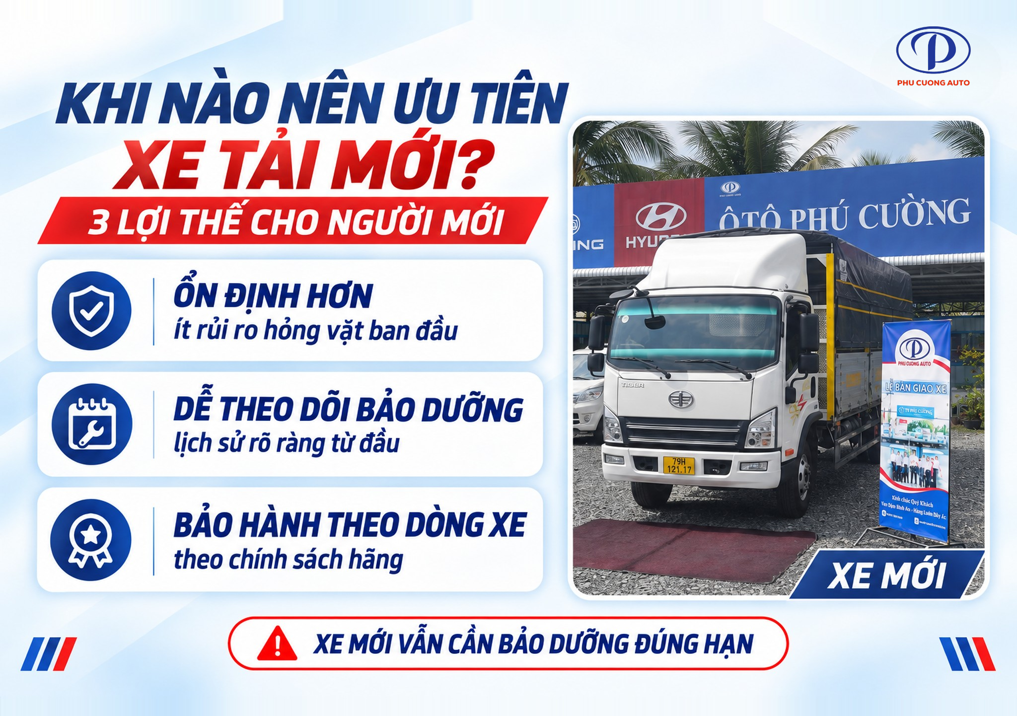 người mới kinh doanh vận tải