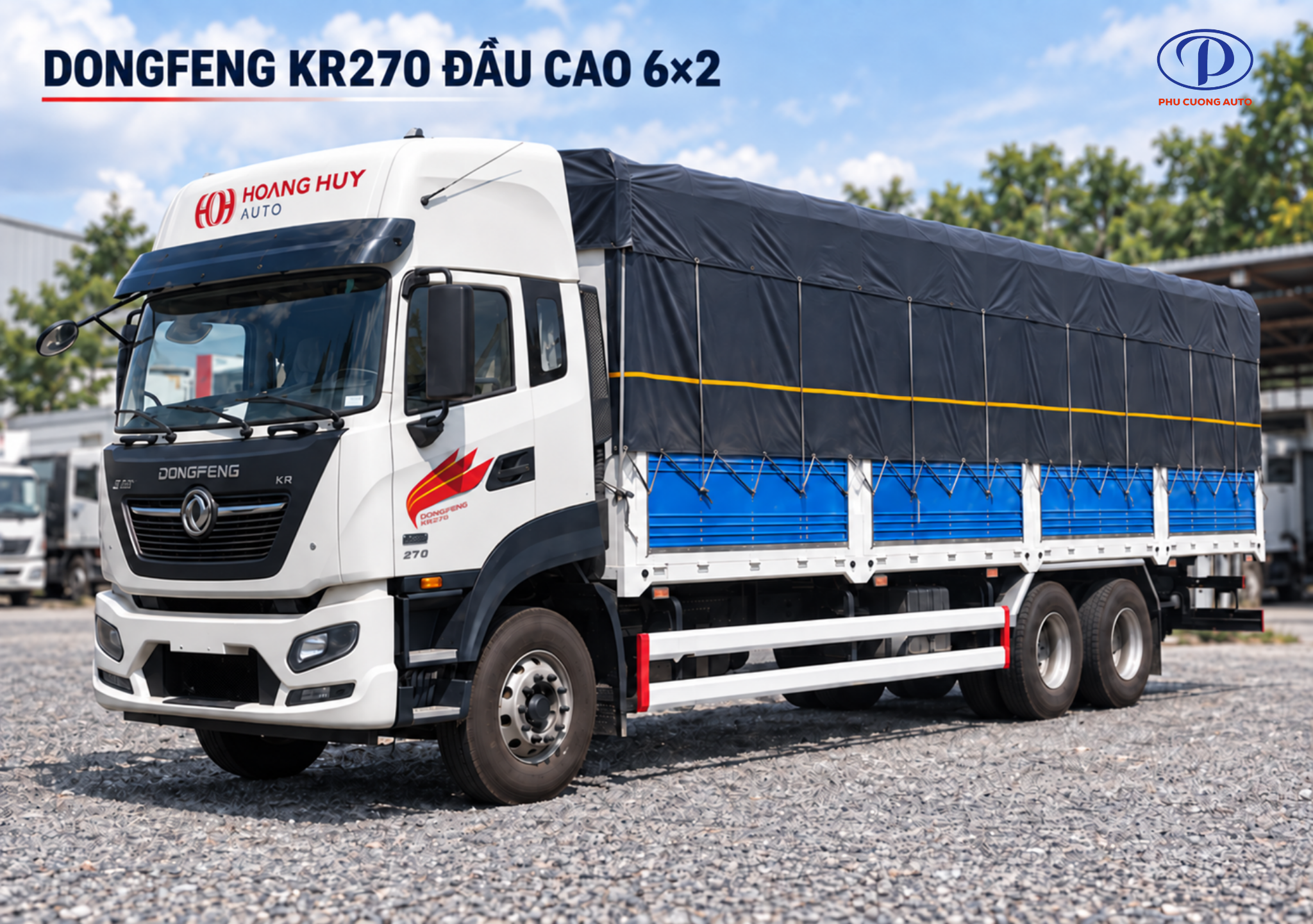 ngoại thất Dongfeng KR270 3 chân