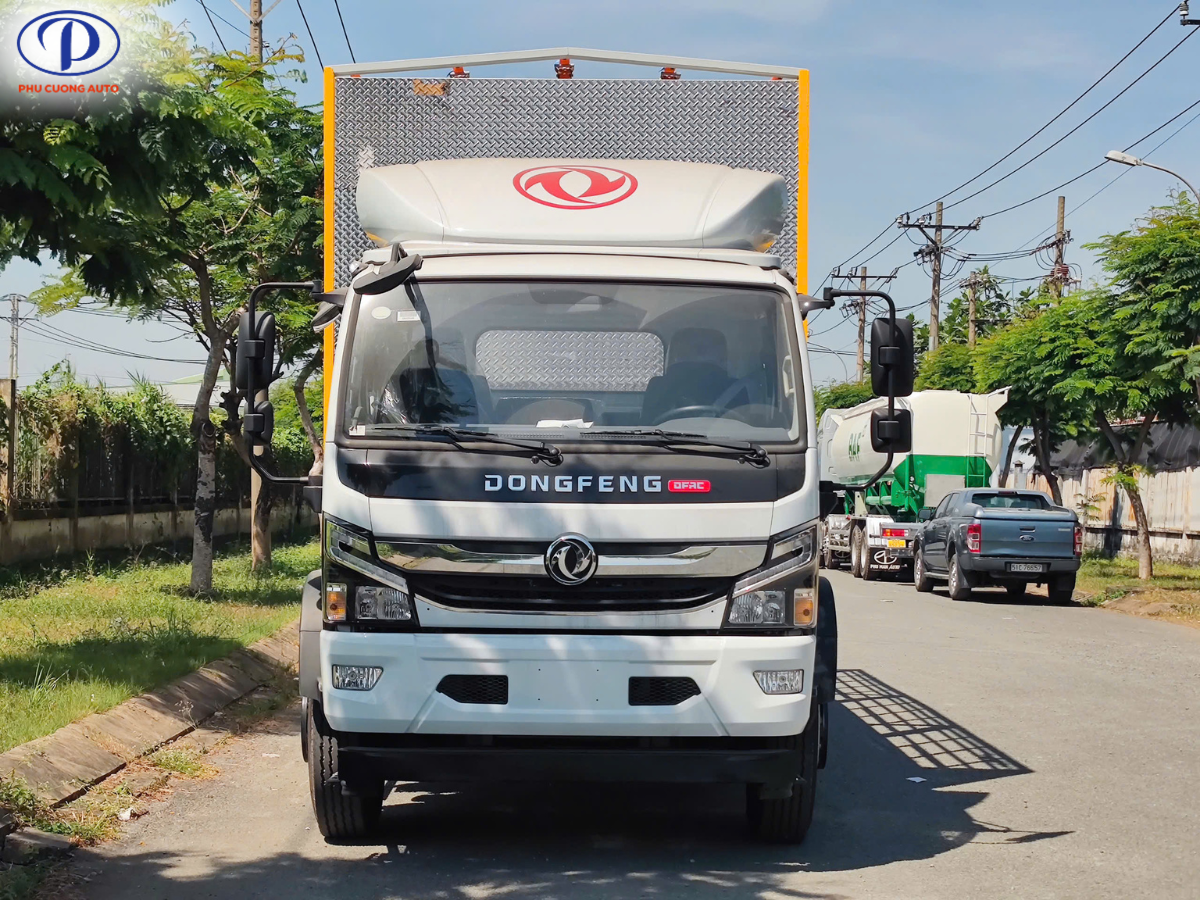 cabin xe dongfeng captain c thùng bửng nhôm