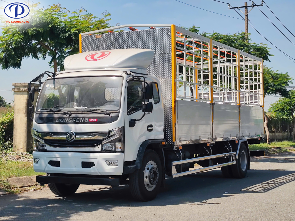 khả năng vận hành xe dongfeng captain c thùng nhôm