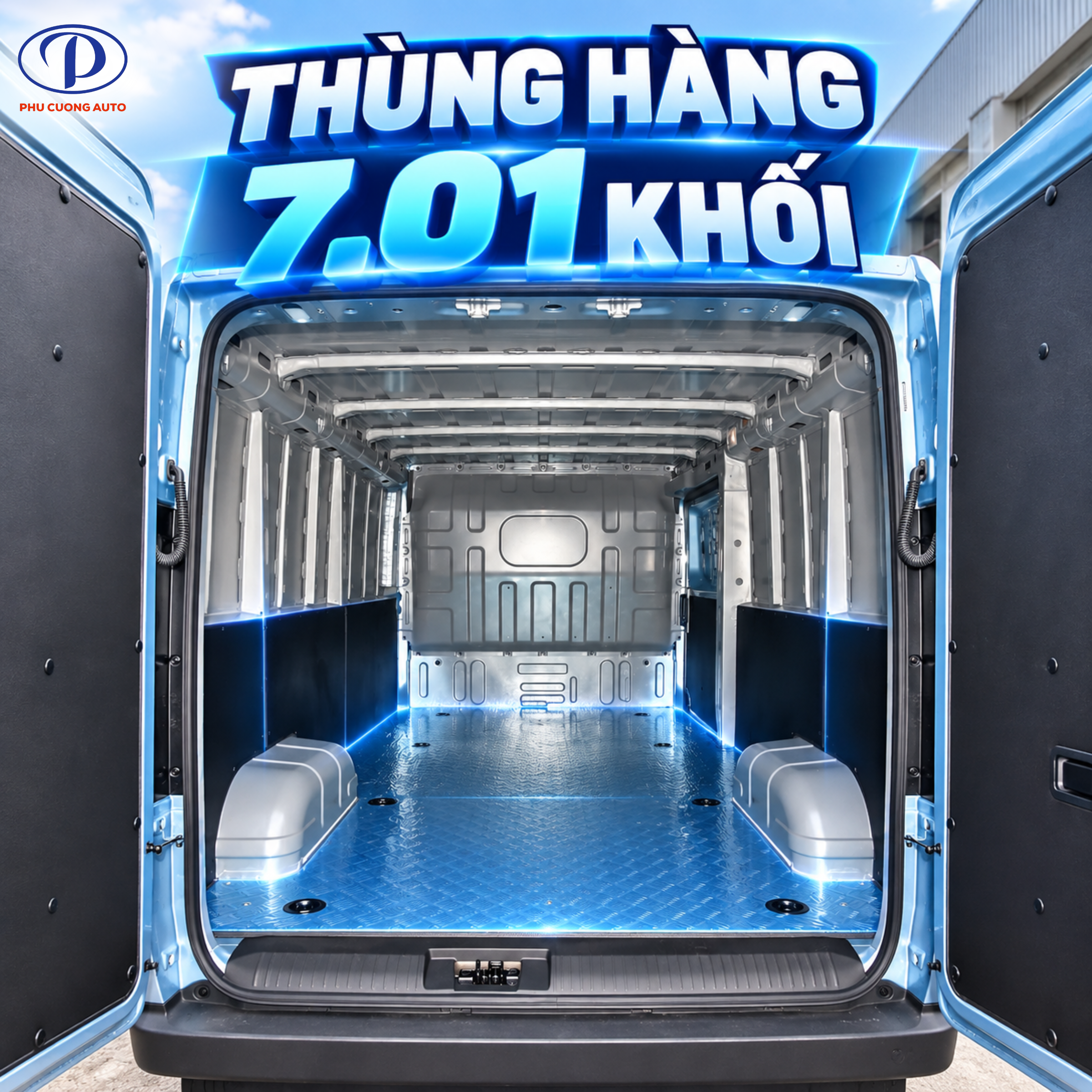 thùng hàng xe tải van srm e80