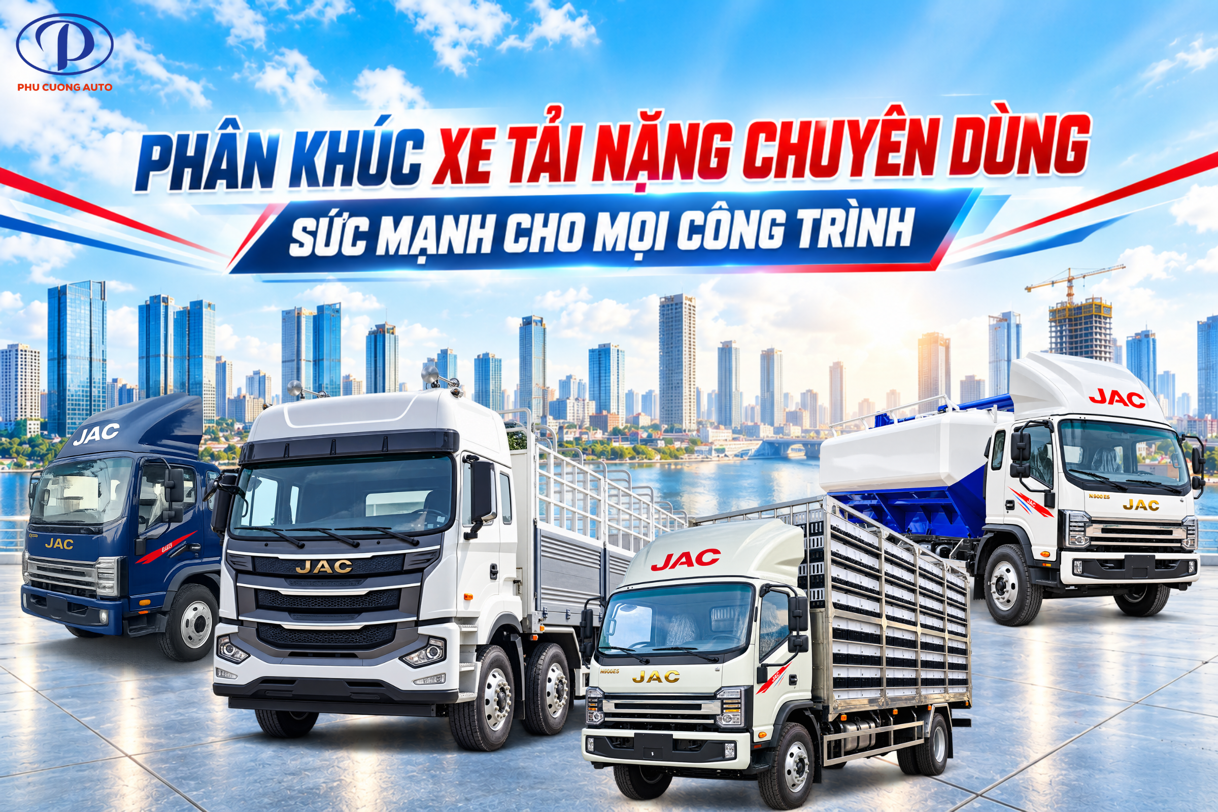 giá xe tải jac phân khúc tải nặng 