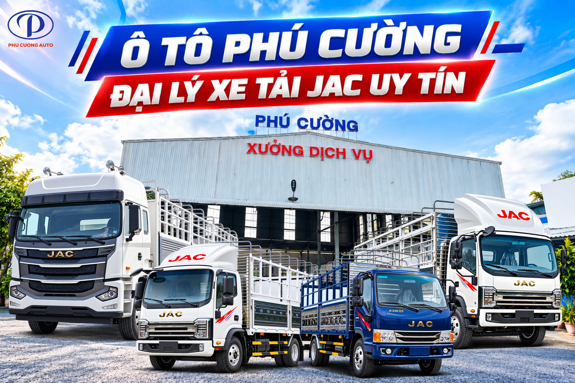 ô tô phú cường đại lý xe tải jac uy tín 