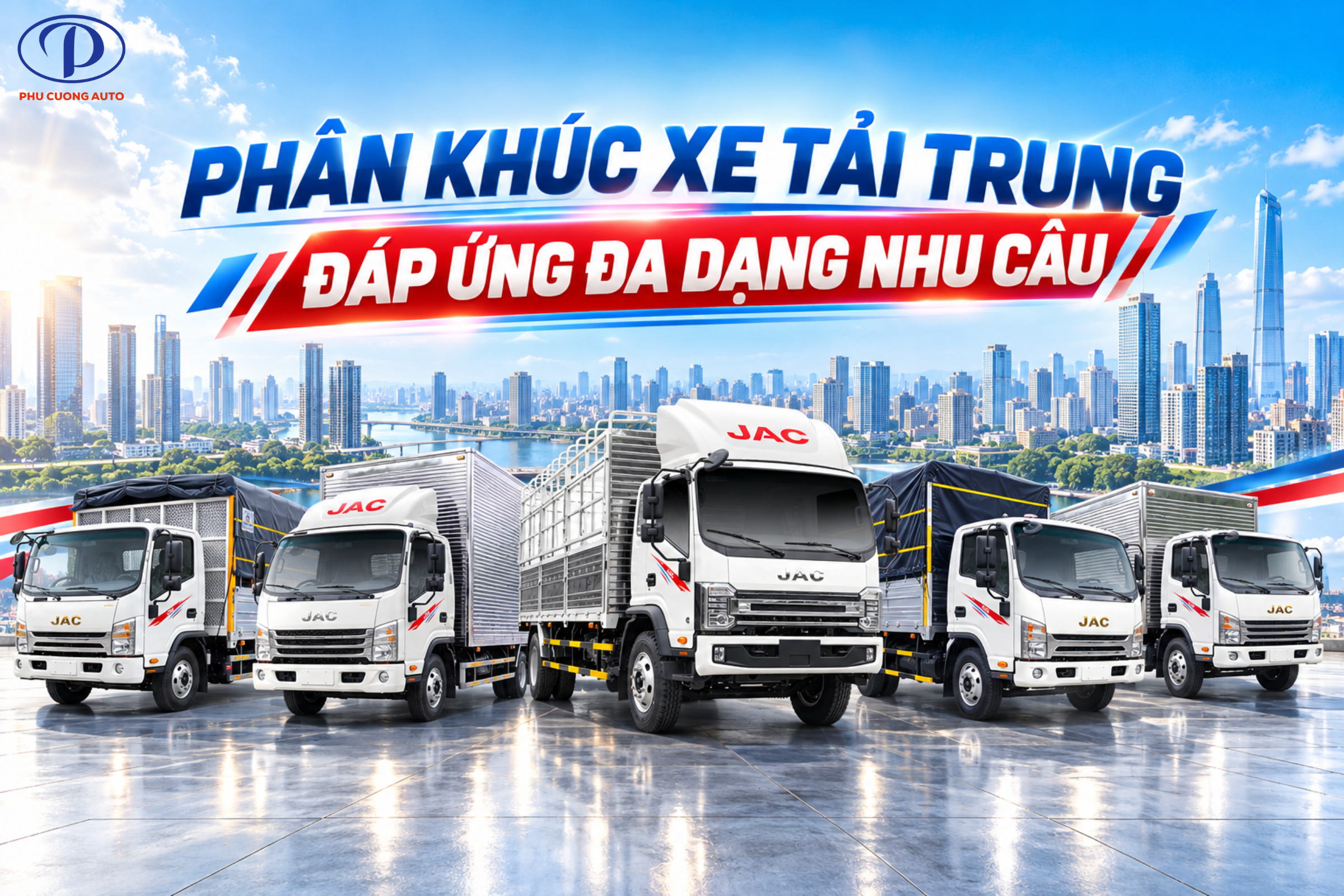 giá xe tải jac phân khúc tải trung 